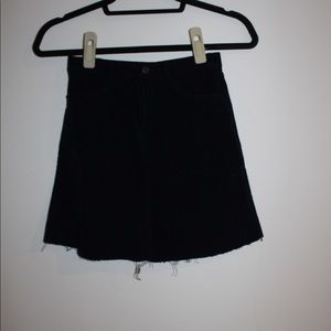 Brandy Melville dark navy skirt ONE SIZE